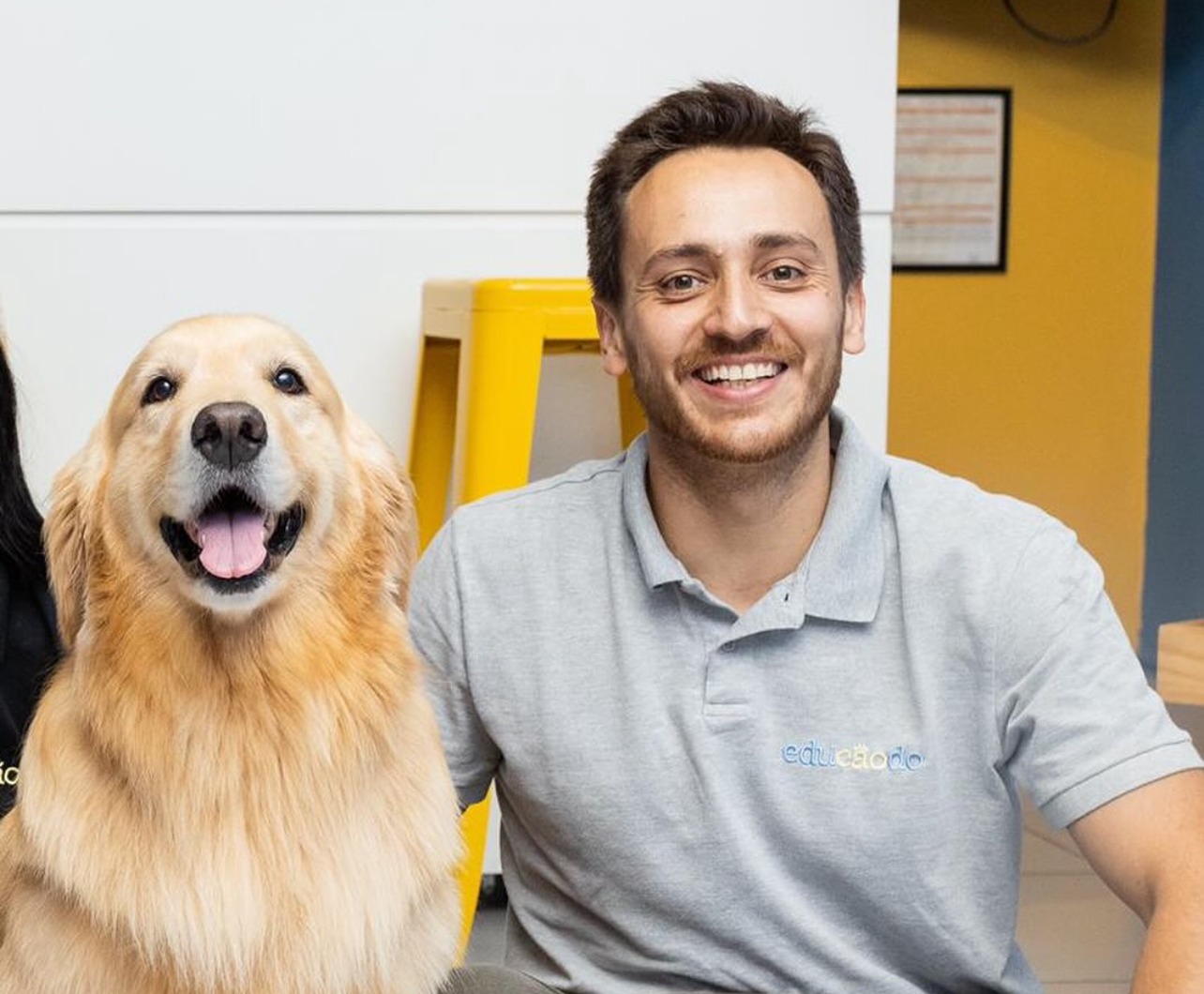 Caio Mansur — adestrador parceiro da Educãodo com mais de 10 anos de experiência em Belo Horizonte