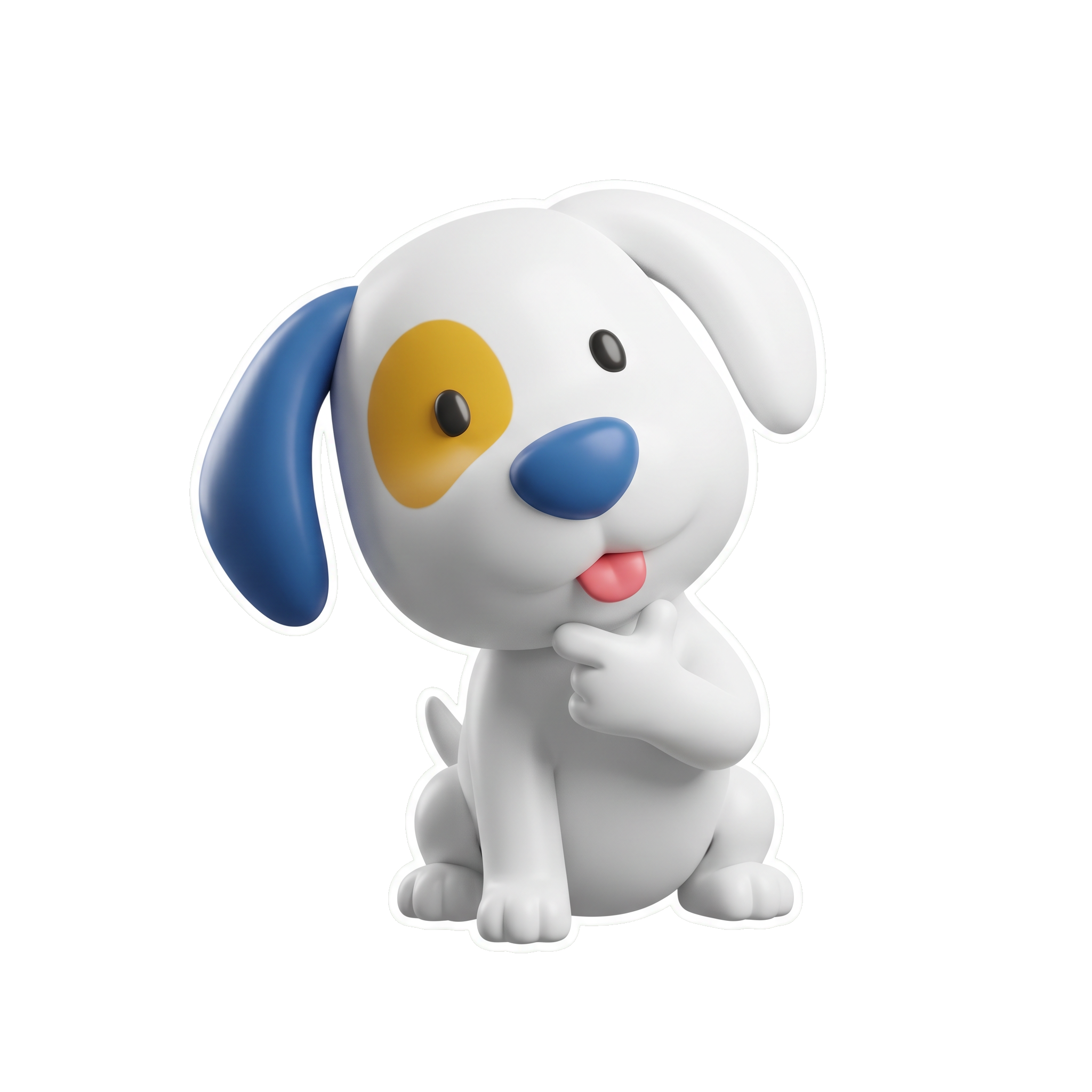 Edu piscando - mascote da Educãodo