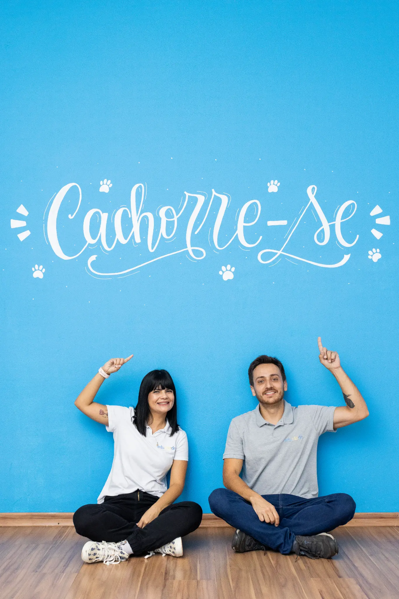 Cláudia Simões e Caio Mansur, fundadores da Educãodo